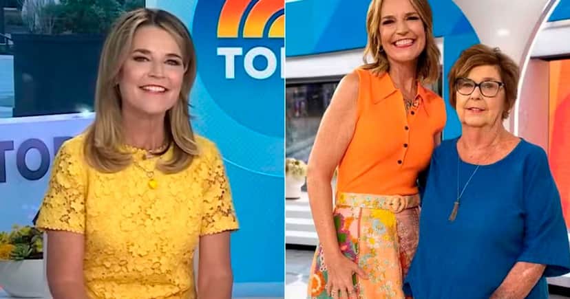 Apresentadora Savannah Guthrie ao lado de sua mãe (Foto: Reprodução) Apresentadora Savannah Guthrie ao lado de sua mãe (Foto: Reprodução)