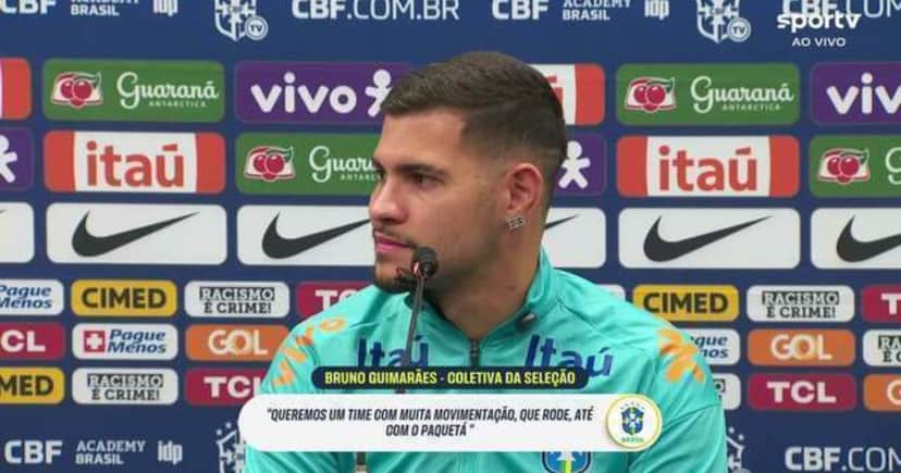 Bruno Guimarães pode mudar de clube após a Copa do Mundo (Foto: Reprodução/ Internet) Bruno Guimarães pode mudar de clube após a Copa do Mundo (Foto: Reprodução/ Internet)