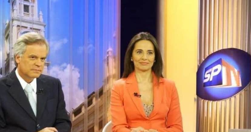 Chico Pinheiro e Carla Vilhena no SPTV (Foto Reprodução/Globo) Chico Pinheiro e Carla Vilhena no SPTV (Foto Reprodução/Globo)