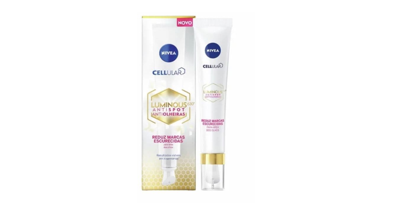 Creme da Nívea Cellular Luminous 630 Antispot Antiolheiras (Foto: Nívea) Creme da Nívea Cellular Luminous 630 Antispot Antiolheiras (Foto: Nívea)