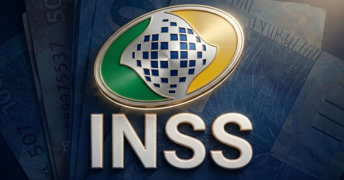 Ilustração logo do INSS (Foto: Montagem TV Foco / GMN) Ilustração logo do INSS (Foto: Montagem TV Foco / GMN)