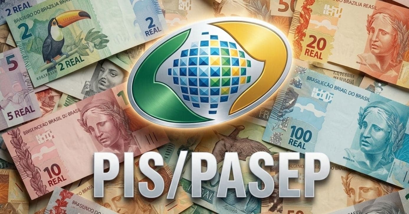 Ilustração PIS/Pasep e notas de real (Foto: Montagem TV Foco / GMN) Ilustração PIS/Pasep e notas de real (Foto: Montagem TV Foco / GMN)