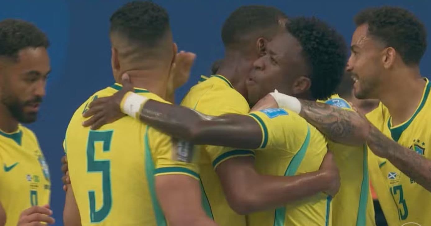 Jogadores da seleção brasileira na Copa do Mundo (Foto: Reprodução / Globo) Jogadores da seleção brasileira na Copa do Mundo (Foto: Reprodução / Globo)