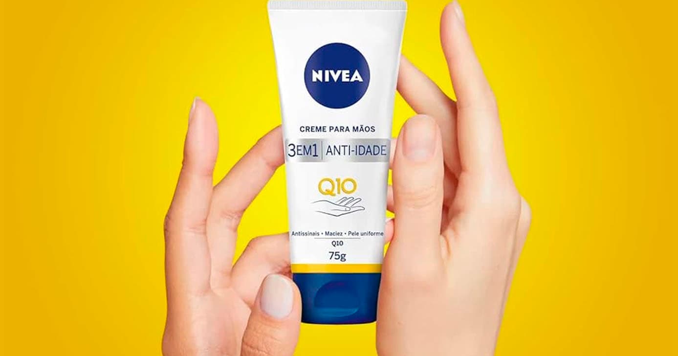 NIVEA Creme para as Mãos Q10 Reparação (Foto: Reprodução) NIVEA Creme para as Mãos Q10 Reparação (Foto: Reprodução)