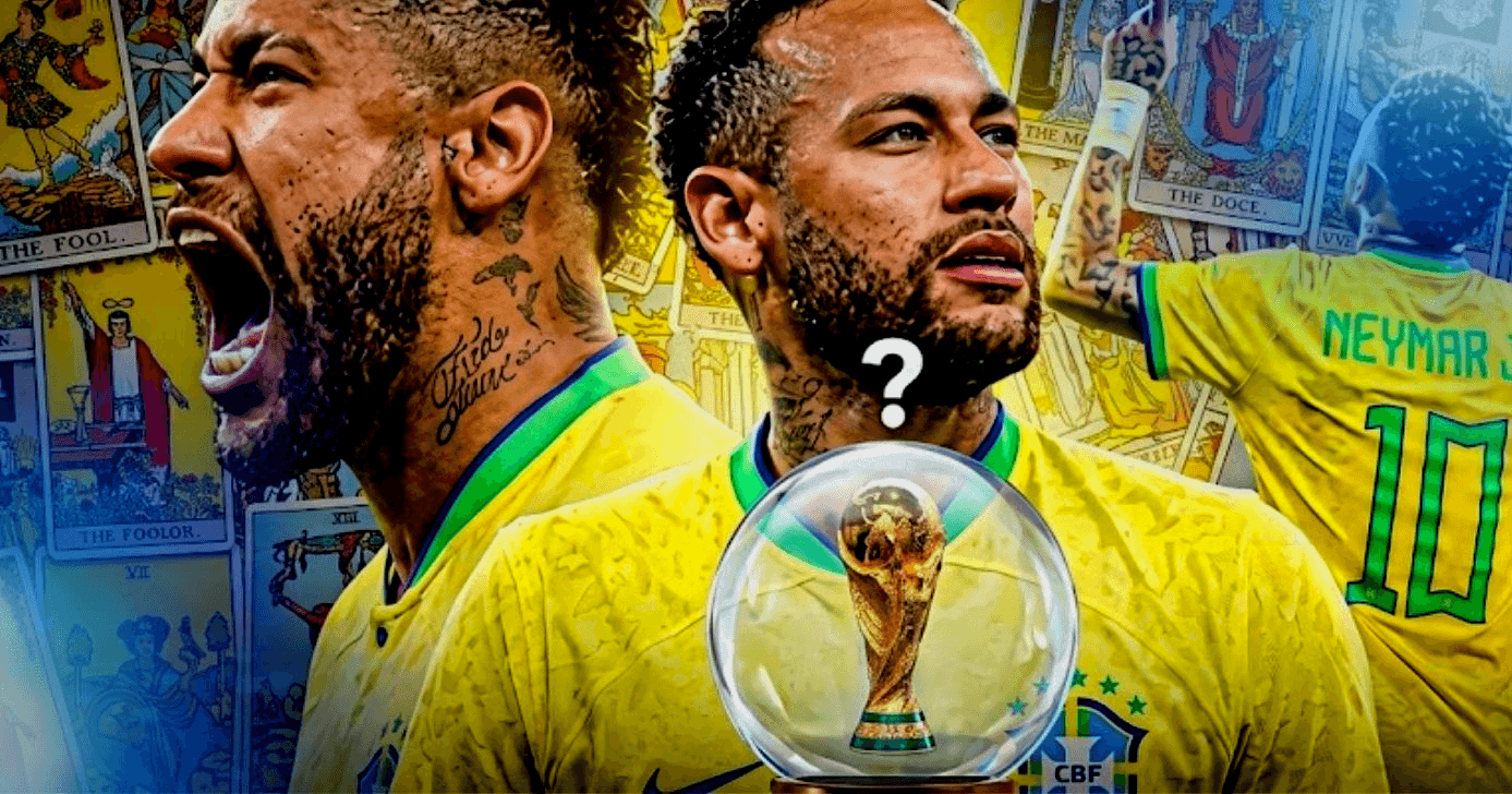 Após acertar a volta de Neymar, vidente volta a fazer previsões sobre o Brasil na Copa (Foto Reprodução/Montagem/Lennita/TV Foco/Canva/GMN/YouTube) Após acertar a volta de Neymar, vidente volta a fazer previsões sobre o Brasil na Copa (Foto Reprodução/Montagem/Lennita/TV Foco/Canva/GMN/YouTube)