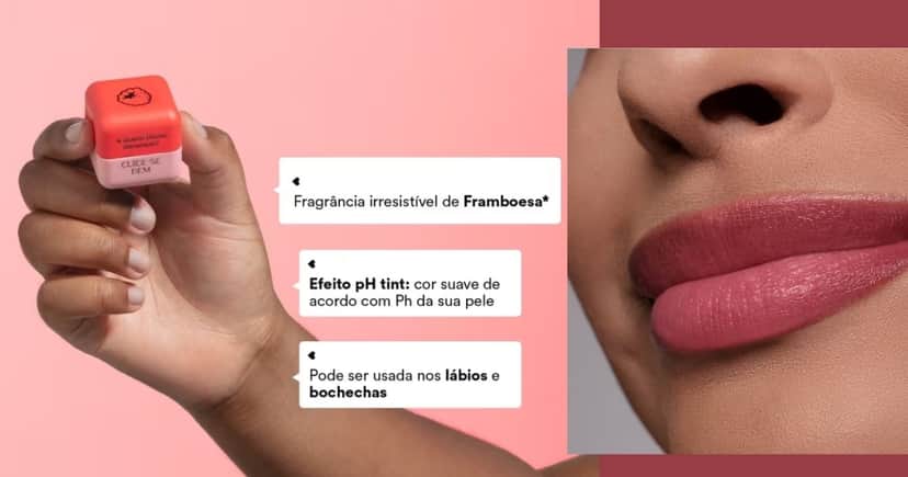 Balm Labial linha Feira- Cuide- Se Bem/QDB (Foto Reprodução/Montagem/Lennita/TV Foco/Google Shopping/Boticário) Balm Labial linha Feira- Cuide- Se Bem/QDB (Foto Reprodução/Montagem/Lennita/TV Foco/Google Shopping/Boticário)