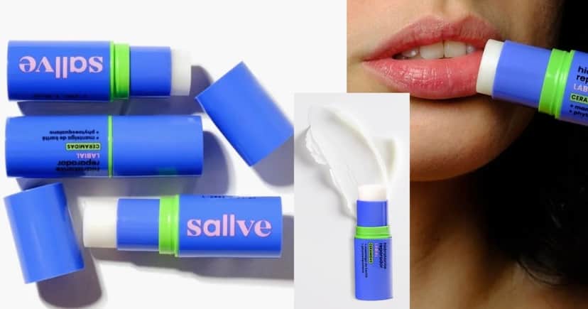 Protetor labial da Sallve (Foto Reprodução/Montagem/Lennita/TV Foco/Google Shopping/Sallve) Protetor labial da Sallve (Foto Reprodução/Montagem/Lennita/TV Foco/Google Shopping/Sallve)