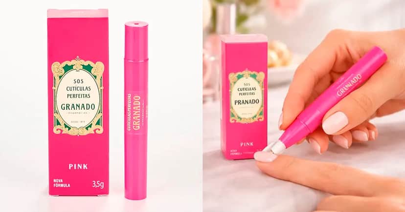 Produto SOS Cutículas Perfeitas Pink 3,5g Produto SOS Cutículas Perfeitas Pink 3,5g