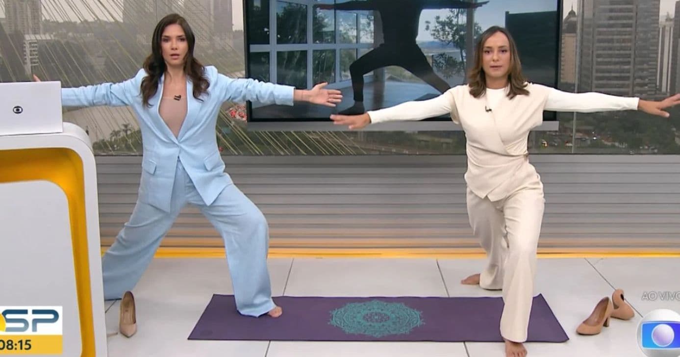 Sabina Simonato e Patrícia Falcosk no Bom Dia São Paulo (Foto: Montagem TV Foco / GMN) Sabina Simonato e Patrícia Falcosk no Bom Dia São Paulo (Foto: Montagem TV Foco / GMN)