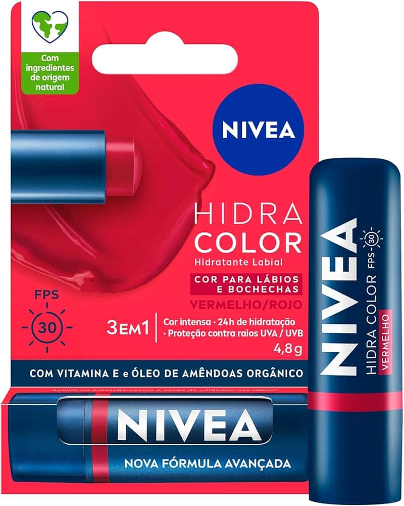 Batom da Nivea (Foto Reprodução) Batom da Nivea (Foto Reprodução)