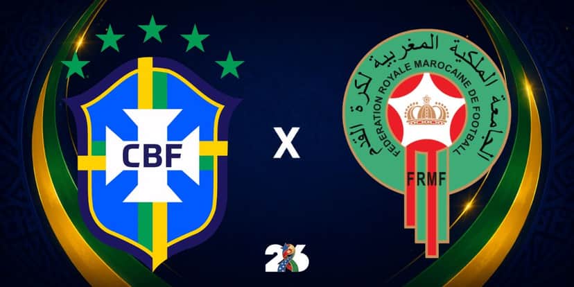 Brasil x Marrocos na estreia da Copa do Mundo (Reprodução: Divulgação) Brasil x Marrocos na estreia da Copa do Mundo (Reprodução: Divulgação)