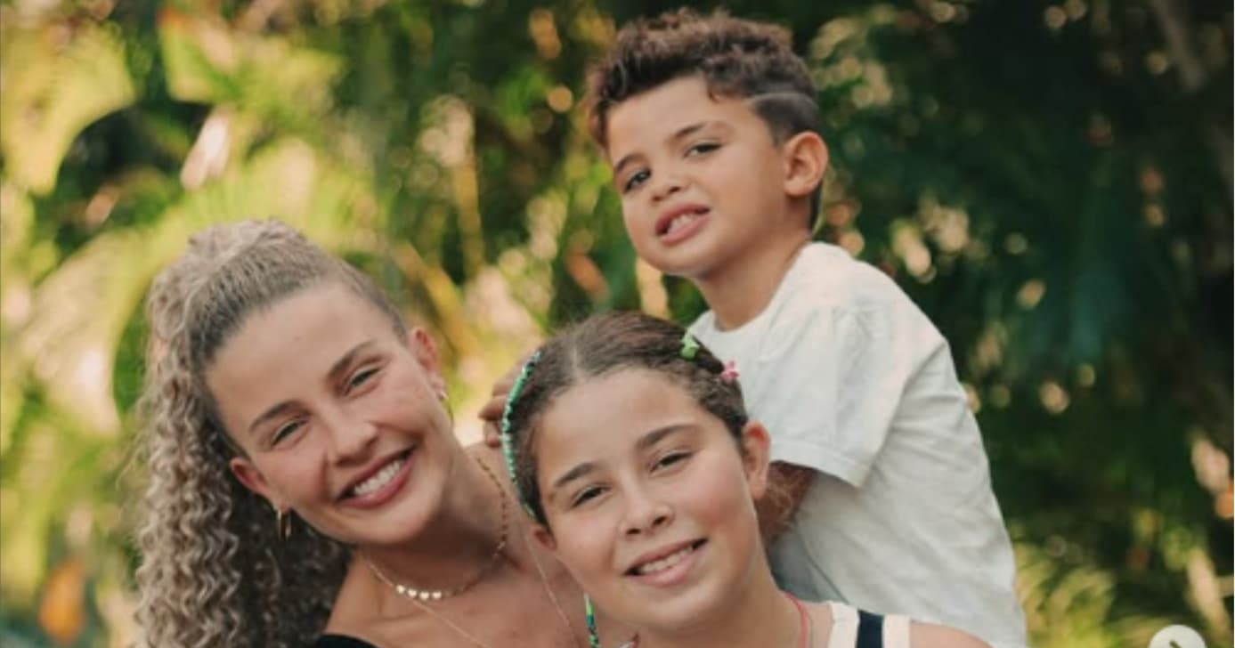 Debby Lagranha e os filhos (Foto: Instagram) Debby Lagranha e os filhos (Foto: Instagram)