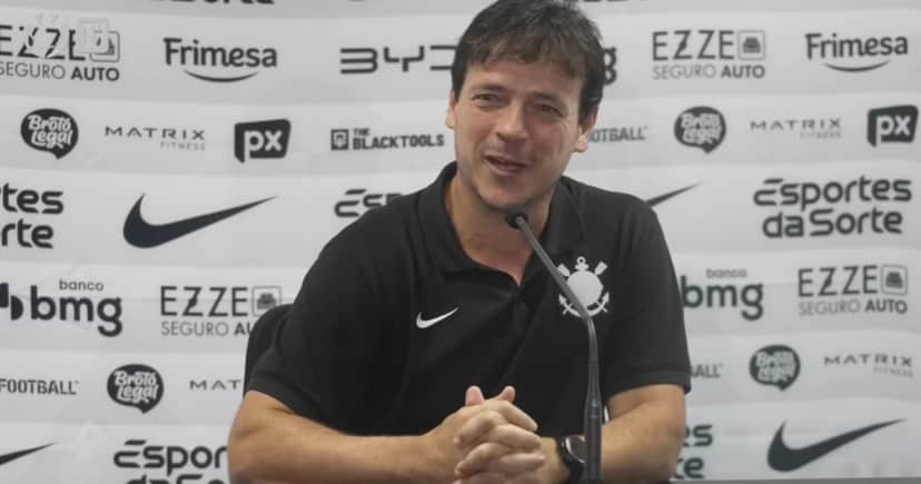 Fernando Diniz (Foto: Corinthians TV) Fernando Diniz (Foto: Corinthians TV)