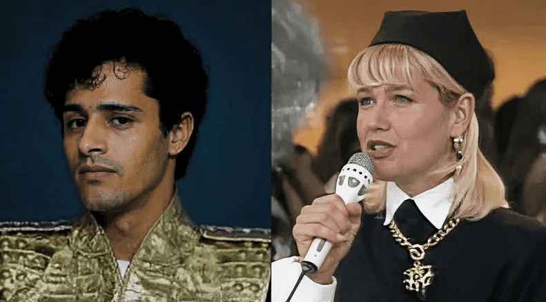 Xuxa ao lado de Robson (Foto: Reprodução / Globo) Xuxa ao lado de Robson (Foto: Reprodução / Globo)