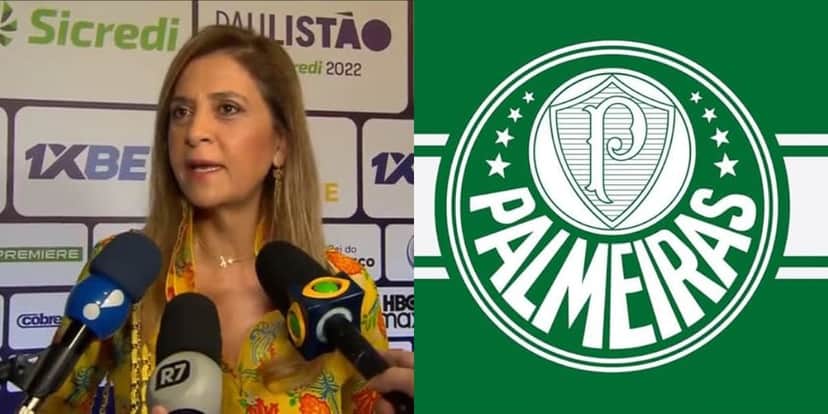 Leila Pereira bateu martelo sobre venda de atacante do Palmeiras (Reprodução: Youtube) Leila Pereira bateu martelo sobre venda de atacante do Palmeiras (Reprodução: Youtube)