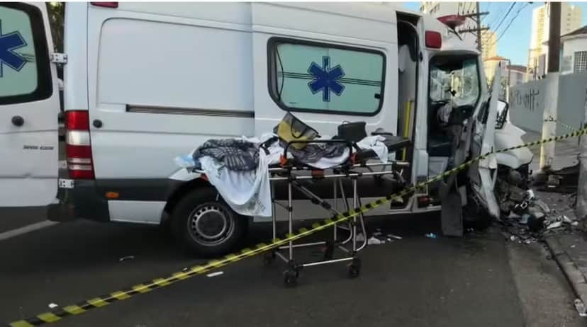 Sabina Simonato falou sobre morte de paciente após ambulância bater em poste (Foto: Reprodução/ Globo) Sabina Simonato falou sobre morte de paciente após ambulância bater em poste (Foto: Reprodução/ Globo)