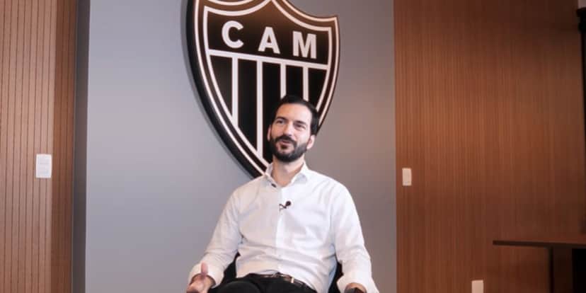 Pedro Daniel é o CEO do Atlético-MG (Reprodução: N Sports / Youtube) Pedro Daniel é o CEO do Atlético-MG (Reprodução: N Sports / Youtube)