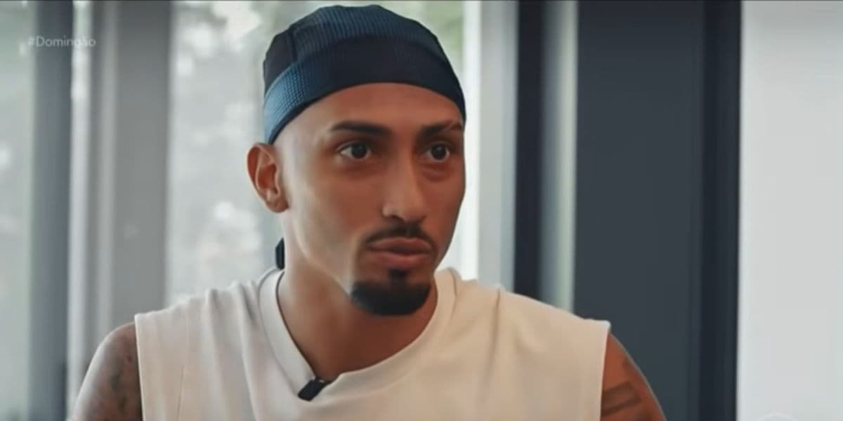Raphinha se lesionou no jogo contra o Haiti (Reprodução: Domingão com Huck / Globo) Raphinha se lesionou no jogo contra o Haiti (Reprodução: Domingão com Huck / Globo)