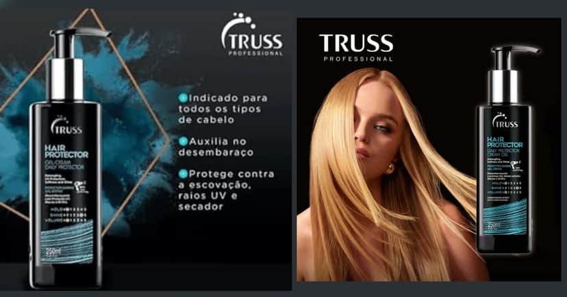 Truss Hair Protector (Foto Reprodução/Montagem/Lennita/TV Foco/Canva/Amazon) Truss Hair Protector (Foto Reprodução/Montagem/Lennita/TV Foco/Canva/Amazon)