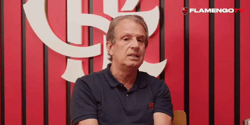 Bap (Foto: Reprodução/ YouTube/ Flamengo TV) Bap (Foto: Reprodução/ YouTube/ Flamengo TV)