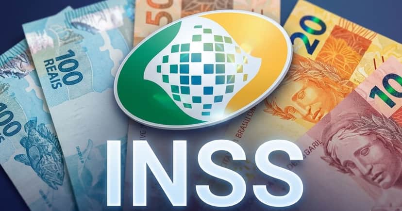 INSS e notas de real (Foto: Montagem TV Foco / GMN) INSS e notas de real (Foto: Montagem TV Foco / GMN)
