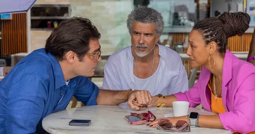 Thiago Lacerda em cena com Sheron Menezzes (Foto Reprodução/Globo) Thiago Lacerda em cena com Sheron Menezzes (Foto Reprodução/Globo)
