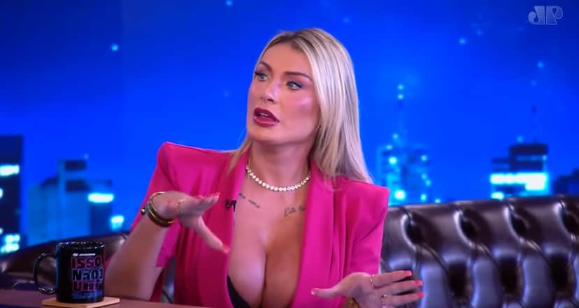 Andressa Urach no Isso Não é Um Talk Show (Foto: Reprodução/ Internet) Andressa Urach no Isso Não é Um Talk Show (Foto: Reprodução/ Internet)