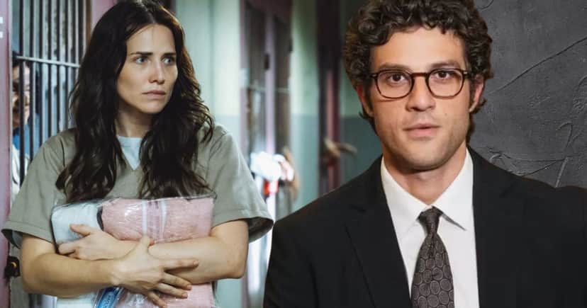 Adriana e Pedro em Quem Ama Cuida (Foto: Reprodução / Globo) Adriana e Pedro em Quem Ama Cuida (Foto: Reprodução / Globo)