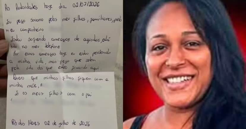 Ex-mulher de goleiro Bruno deixou carta antes de sumir (Foto: Reprodução/ Internet) Ex-mulher de goleiro Bruno deixou carta antes de sumir (Foto: Reprodução/ Internet)