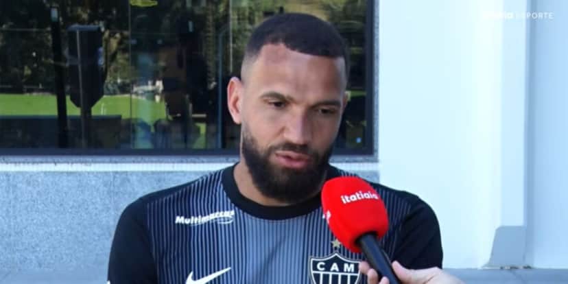 Everson se tornou o capitão do Atlético-MG (Reprodução: Itaiaia / Youtube) Everson se tornou o capitão do Atlético-MG (Reprodução: Itaiaia / Youtube)