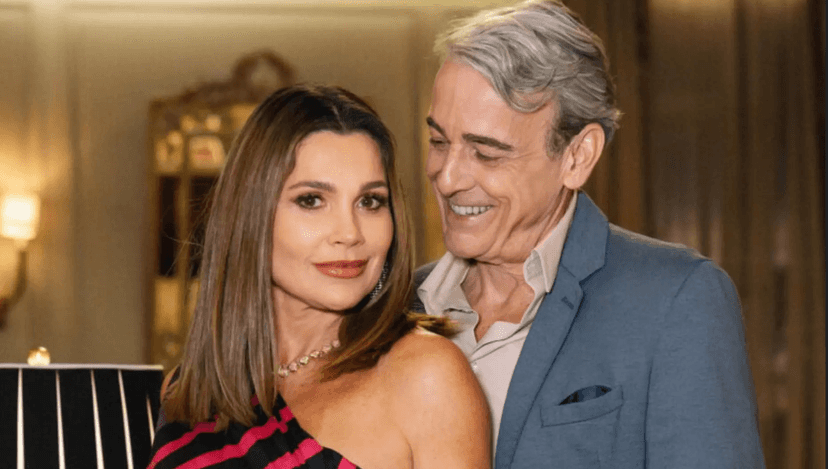 Fábia e Ulisses em Quem Ama Cuida (Foto: Reprodução / Globo) Fábia e Ulisses em Quem Ama Cuida (Foto: Reprodução / Globo)