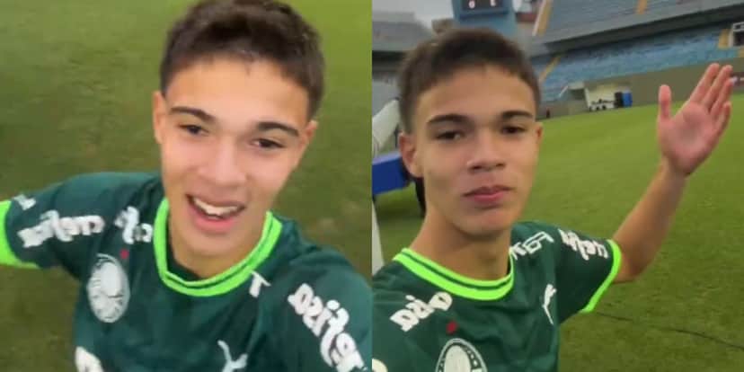 Felipe Goto deixou o Palmeiras depois de 7 anos (Reprodução: Instagram) Felipe Goto deixou o Palmeiras depois de 7 anos (Reprodução: Instagram)