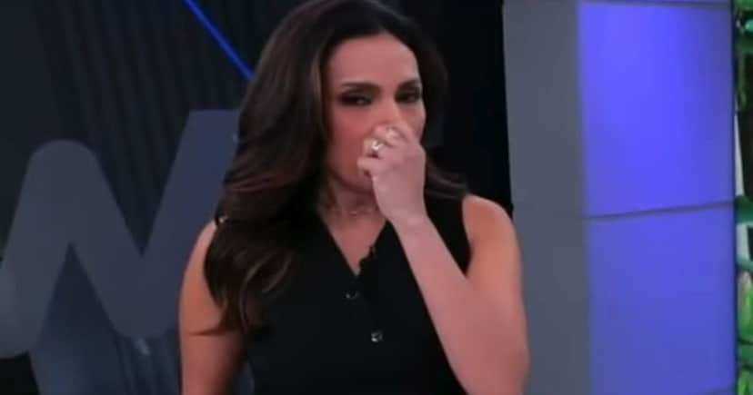 Márcia Dantas foi aos prantos ao vivo na Jovem Pan após briga com diretor (Foto: Reprodução/ Internet) Márcia Dantas foi aos prantos ao vivo na Jovem Pan após briga com diretor (Foto: Reprodução/ Internet)