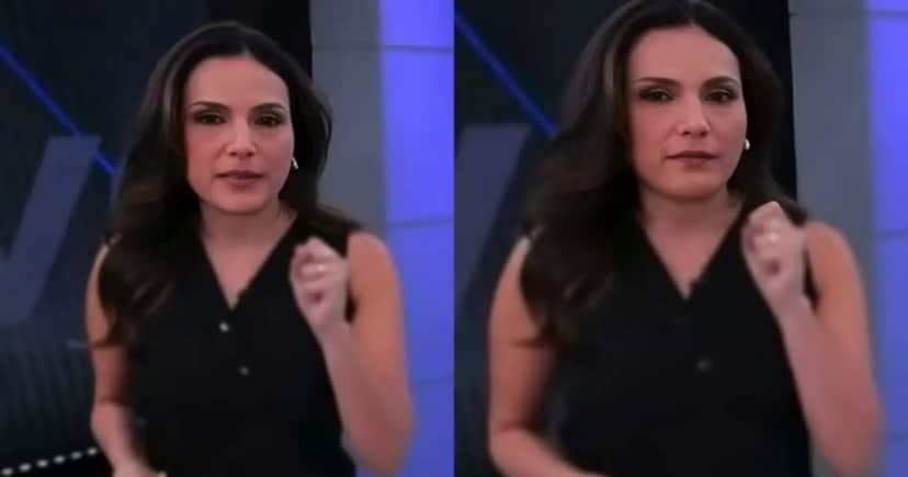 Márcia Dantas foi aos prantos ao vivo na Jovem Pan após briga com diretor (Foto: Reprodução/ Internet) Márcia Dantas foi aos prantos ao vivo na Jovem Pan após briga com diretor (Foto: Reprodução/ Internet)