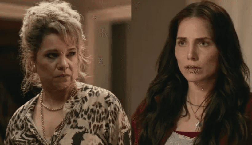 Pilar e Adriana em Quem Ama Cuida (Foto: Reprodução / Globo) Pilar e Adriana em Quem Ama Cuida (Foto: Reprodução / Globo)