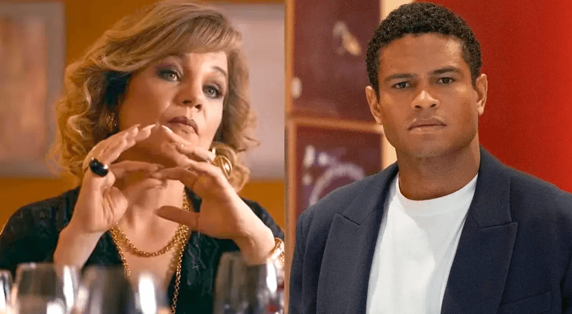 Pilar e Tiago em Quem Ama Cuida (Fotos: Reprodução / Globo) Pilar e Tiago em Quem Ama Cuida (Fotos: Reprodução / Globo)