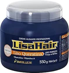 Creme Alisante Liso Queratina da LisaHair é um dos produtos (Foto: Divulgação) Creme Alisante Liso Queratina da LisaHair é um dos produtos (Foto: Divulgação)