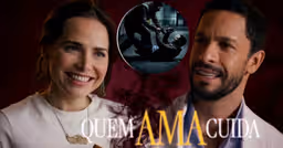 Adriana salva César após assalto e ganha aliado improvável em Quem Ama Cuida