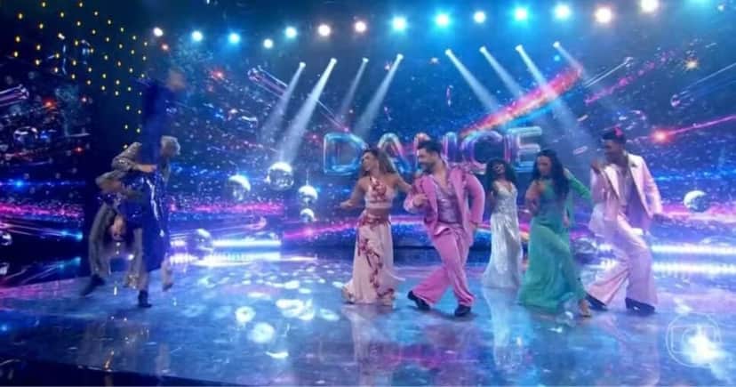 Apresentação do Grupo C no Dança dos Famosos (Foto: Reprodução / Globo) Apresentação do Grupo C no Dança dos Famosos (Foto: Reprodução / Globo)