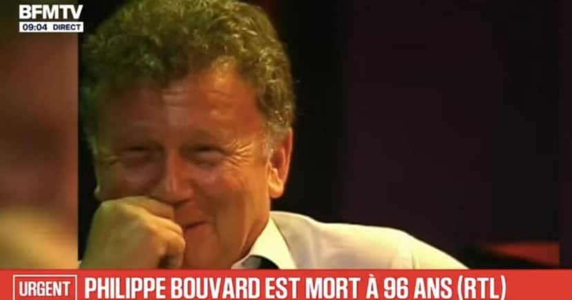 Philippe Bouvard (Foto: Reprodução / YouTube) Philippe Bouvard (Foto: Reprodução / YouTube)