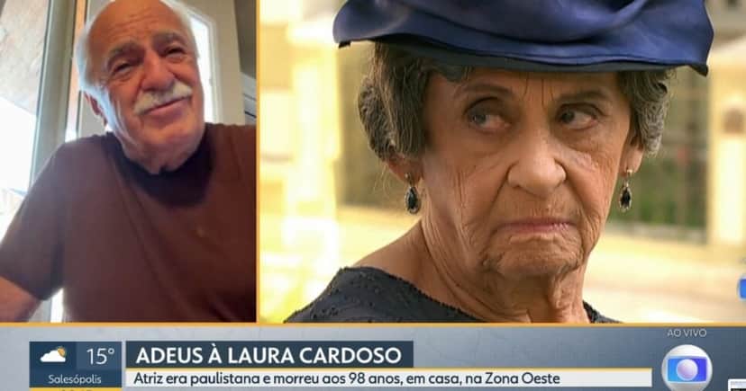 Ary Fontoura e Laura Cardoso (Foto: Reprodução / Globo) Ary Fontoura e Laura Cardoso (Foto: Reprodução / Globo)