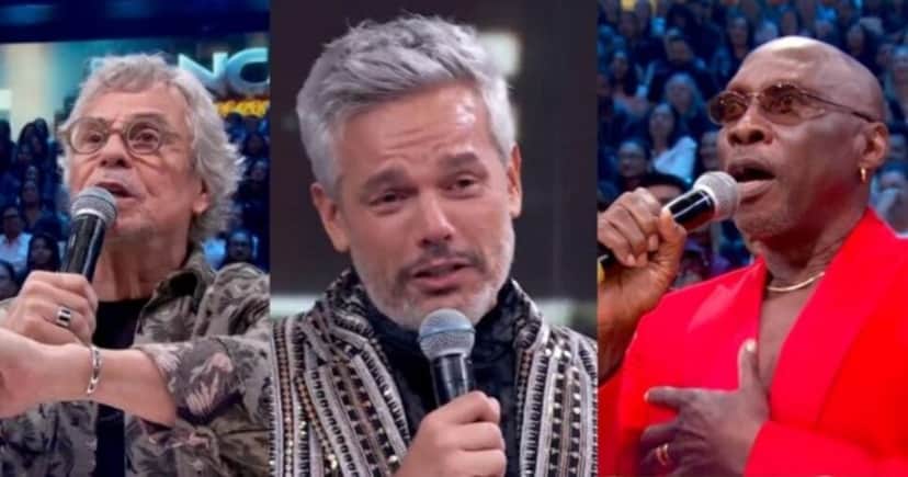Carlinhos de Jesus, Otaviano Costa e Zebrinha (Fotos: Reproduções / Globo) Carlinhos de Jesus, Otaviano Costa e Zebrinha (Fotos: Reproduções / Globo)