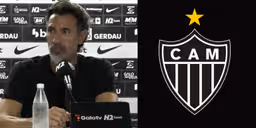 Atlético-MG: Eduardo Domínguez tem 4 desfalques contra o Cruzeiro