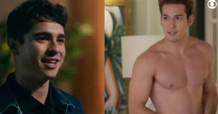 Mau Mau e Felipe em Quem Ama Cuida (Foto: Reprodução / Globo) Mau Mau e Felipe em Quem Ama Cuida (Foto: Reprodução / Globo)