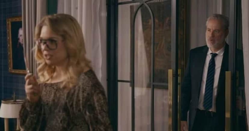 Pilar e Ademir em Quem Ama Cuida (Foto: Reprodução / Globo) Pilar e Ademir em Quem Ama Cuida (Foto: Reprodução / Globo)