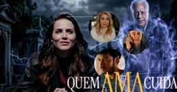 Adriana dá recado ao além em Quem Ama Cuida, fala com Arthur e inicia mata-mata