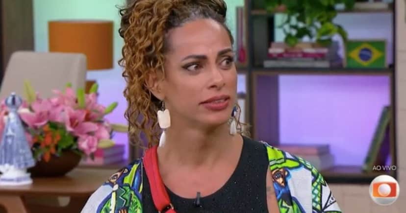 Raquel no Mais Você (Foto: Reprodução / Globo) Raquel no Mais Você (Foto: Reprodução / Globo)
