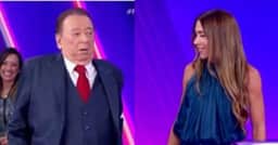 Raul Gil fica sem calças no SBT e Patrícia dispara: “Meu pai que puxou”