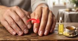 Adeus unhas descamando: Chá com óleo natural ajuda no crescimento rápido