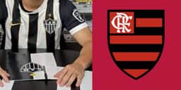 Oficial: Atlético-MG assina com volante do Flamengo